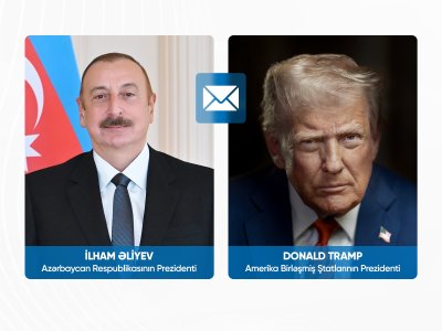 İlham Əliyev Trampa məktub ünvanladı