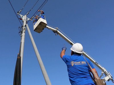 Xocalı və Xocavəndin elektrik şəbəkəsi yenilənir - VİDEO