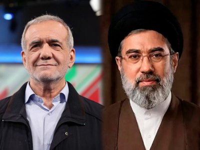 Pezeşkian Xamenei ilə görüşdü
