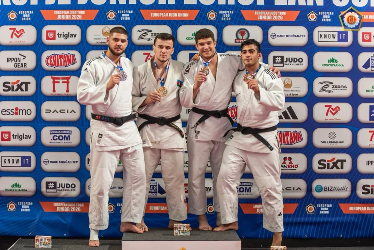 Cüdoçularımızdan Avropa Kubokunda 7 medal