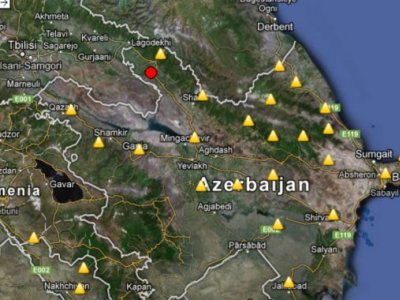 Azərbaycanda zəlzələ oldu