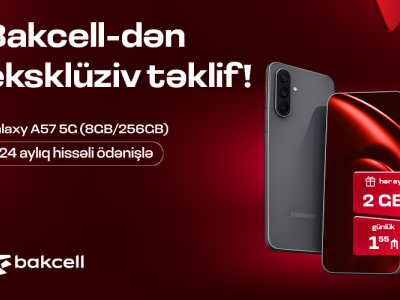 Bakcell Samsung Galaxy A57 5G üçün xüsusi kampaniyaya&nbsp;start verdi