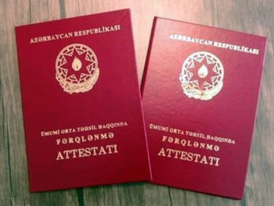 Bakıda&nbsp;4490 şagirdə fərqlənmə attestatı verilib
