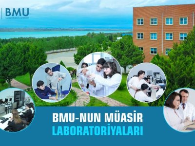 BMU-da müasir laboratoriyalar: keyfiyyətli təhsil və uğurlu karyeranın etibarlı təməli