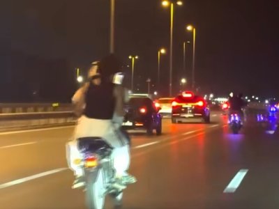 Moped sürücüsünə 15 sutka&nbsp;həbs verildi