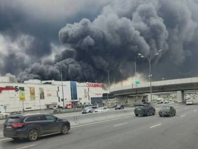 Массированные атаки беспилотников на Москву
