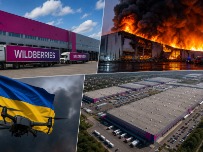 Ukraine hit the warehouses of Russia's giant online trading network