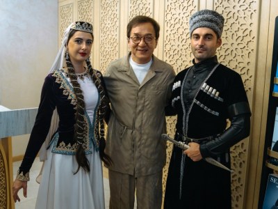 Ceki Çanın filminin Bakıdakı çəkilişləri başa çatdı - FOTOLAR