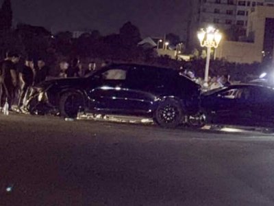 Gəncədə iki avtomobil toqquşdu, xəsarət alanlar var&nbsp;