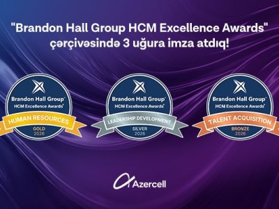 Azercell beynəlxalq müsabiqədə üç mükafat qazandı