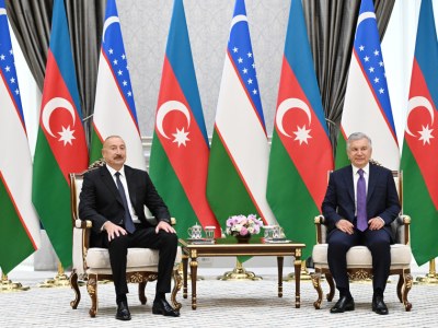 Azərbaycan və Özbəkistan liderlərinin Daşkənddə&nbsp;təkbətək görüşü olub - FOTO