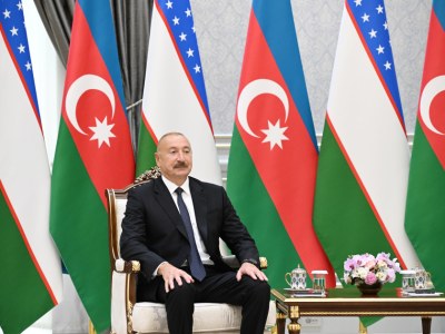 İlham Əliyev Özbəkistanın yüksək dövlət ordeni ilə&nbsp;TƏLTİF EDİLDİ
