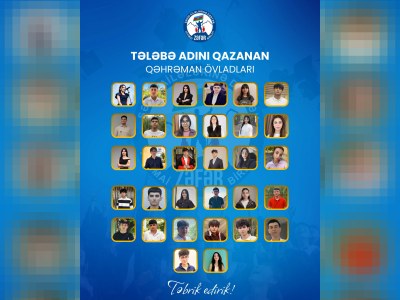 Tələbə adını qazanan şəhid övladlarının SİYAHISI