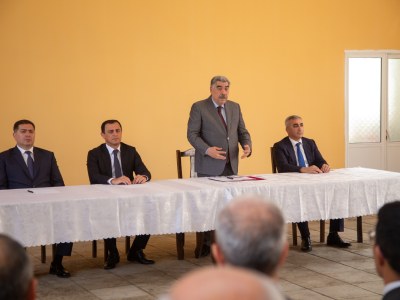 Salyanda sakinlərlə səyyar qəbul keçirilib - FOTO