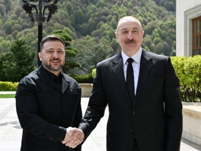 Zelenski İlham Əliyevə təşəkkür etdi
