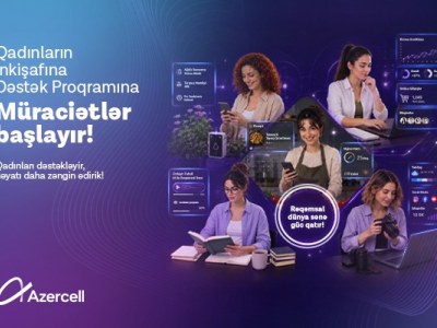 Azercell qadınları dəstəkləyən müsabiqə elan edir