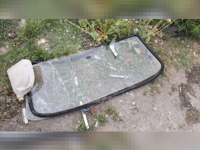 Salyanda iki avtomobil toqquşub, ölən var