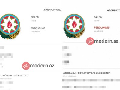 Elektron diplomların&nbsp;tərtibatı ilə&nbsp;bağlı maraqlı məqam - GÖRÜNTÜ
