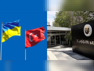 Türkiyə gəmilərinin vurulmasına görə Ukrayna səfiri XİN-ə çağırılıb