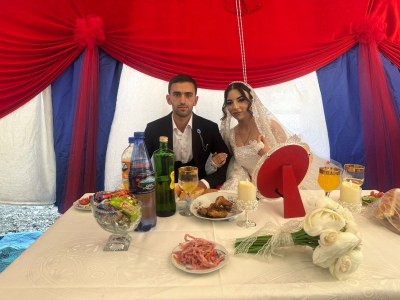 Xocalıda çadır toyu - GÖRÜNTÜ