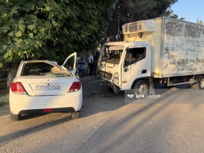 Şirvanda ağır qəza - ölən&nbsp;və yaralı var - FOTO