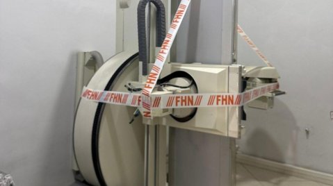 Şəmkirdə klinikada rentgen-müayinə fəaliyyəti dayandırıldı