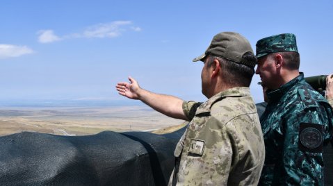 Azərbaycan generalı Türkiyədə - FOTO