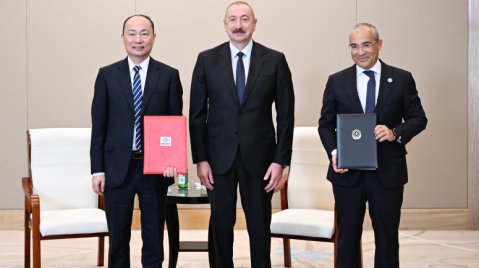 Çində Prezidentin iştirakı ilə Çərçivə Sazişi İMZALANDI