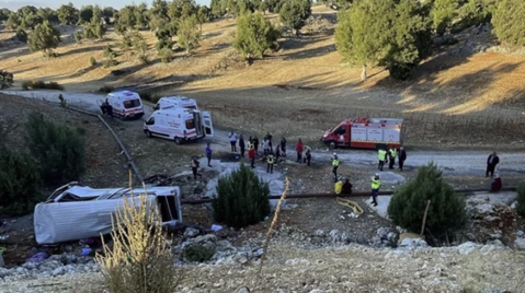 Türkiyədə ağır qəza - 5 ölü, 14 yaralı