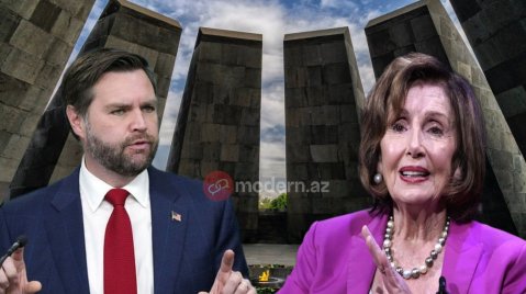 &ldquo;Erməni soyqırımı abidəsi" Venslə Pelosini DALAŞDIRDI