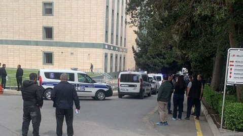 Partlayış olan Milli Onkologiya Mərkəzindən FOTO