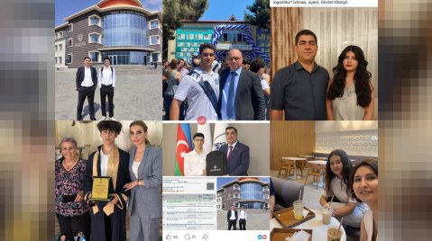 Tələbə adını qazanan jurnalist övladları - YENİLƏNİB