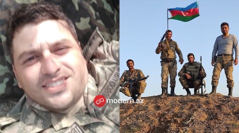 Anasını vətəninə qurban verdi - Şəhid Teymur Məcidzadənin son FOTOSU