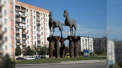 Sumqayıt şəhərinin rəsmiləri Rustavidədirlər