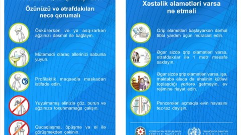Səhiyyə Nazirliyi "donuz qripi" ilə bağlı yaddaş kitabçası hazırlayıb