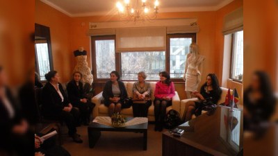Xanım deputatlarımız Rumıniyada səfərdədilər (fotosessiya)