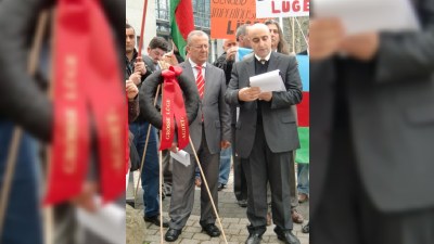 Almaniyada “erməni soyqırımı”ndan bəhs edən film əleyhinə mitinq keçirilib