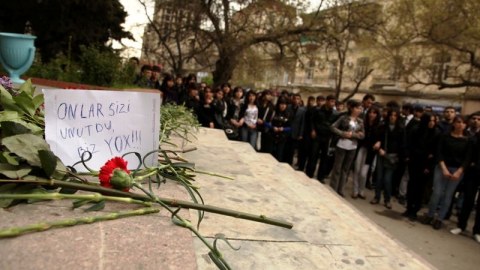 Neft Akademiyası ətrafında keçirilən aksiya başa çatıb (yenilənib)