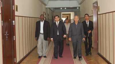 BDU malayziyalı və nigeriyalı qonaqları qəbul edib