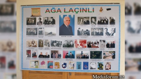 Ağa Laçınlının 70 illik yubileyi qeyd olunub