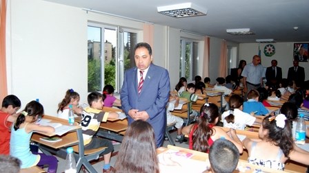 BDU-da «Gənc istedadlar» liseyinə qəbul imtahanı keçirilib