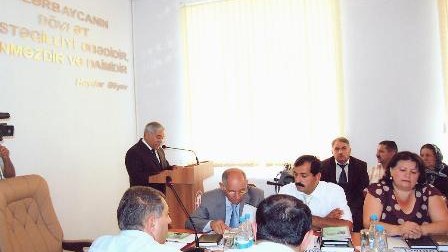 Zərdabda milli mətbuatın 135 illiyinə aid konfrans keçirilib