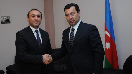 Rektor səfirlə görüşüb
