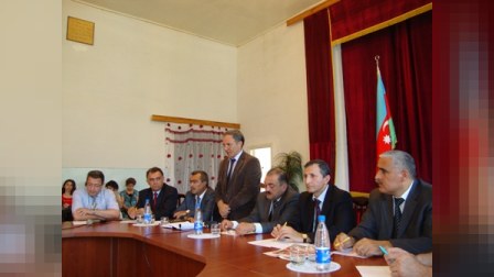 Şəkidə milli mətbuatın 135 illiyi ilə bağlı tədbir keçirilib