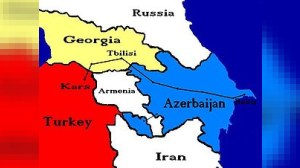 Azərbaycanlı və erməni jurnalistlər Qarabag məsələsini müzakirə edirlər 