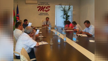 Mətbuat Şurası və ATƏT-in Bakı ofisinin birgə iclası olub