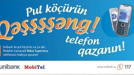 “Unibank”da “Qəşşşşəng” kampaniyası start götürüb