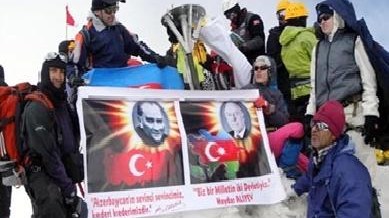 Türkiyə Azərbaycan Dərnəyi Ağrı dağını fəth edib