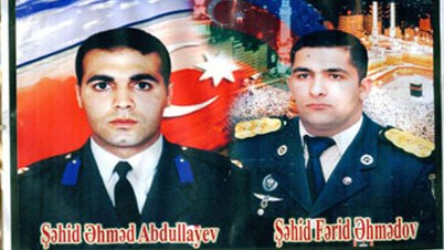 Şəhid zabitlərin qırx günü...