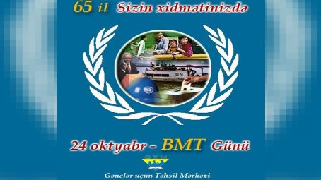 “65 il Sizin xidmətinizdə”